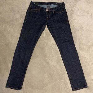 William Rast Dark Blue Skinny Jeans